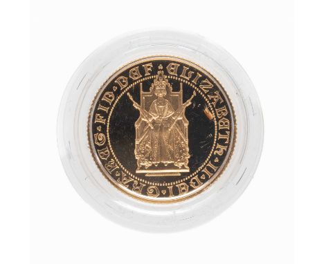 BOXED 500TH ANNIVERSARY OF THE FIRST GOLD SOVEREIGN 1489-1989, No 06744, with certificate of authenticity, 7.9gmsProvenance: 
