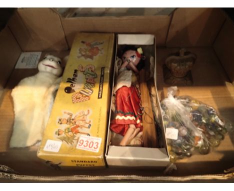 Pelham Puppet and other toys. Not available for in-house P&amp;P, contact Paul O'Hea at Mailboxes on 01925 659133 