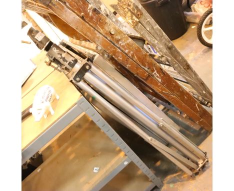 Aluminium tripod stand. Not available for in-house P&amp;P, contact Paul O'Hea at Mailboxes on 01925 659133 