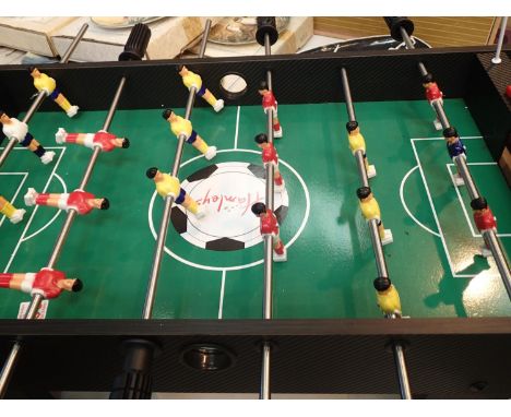 Small scale Hamleys table football. Not available for in-house P&amp;P, contact Paul O'Hea at Mailboxes on 01925 659133 