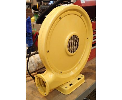Large electrical bouncy castle inflator. Not available for in-house P&P, contact Paul O'Hea at Mailboxes on 01925 659133Condi