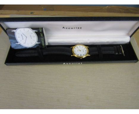 Accurist wrist watch in box