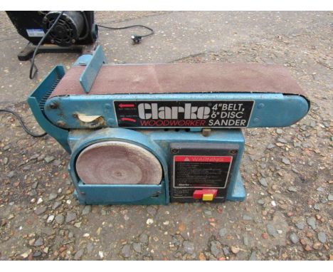 Clarke 4" belt 6" disc sander