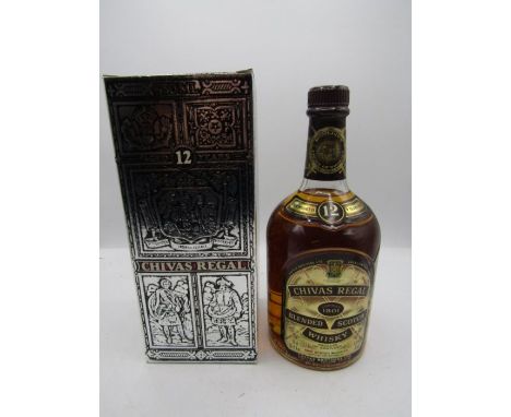 Chivas Regal scotch whiskey, boxed 75cl