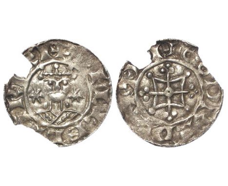 William I Penny, Two Stars Type, Spink 1254, reverse reads - +GODRED ON DTI (D with thorn), Thetford Mint moneyer Godred, tho