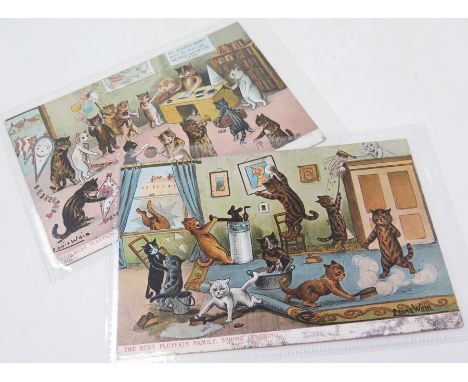 Louis Wain, Hartman, The busy fluffkins family (2)