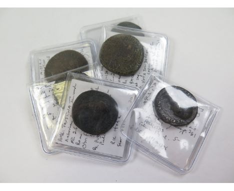 Marcus Aurelius sestertius, Rome Mint 171A.D., Sear 5019, Tiberius as, Rome Mint 21-22A.D., Sear 1770, ditto but Vespasian, R