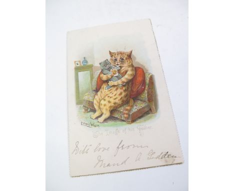 Louis Wain, Tuck Calendar 5802 The Image   (1)