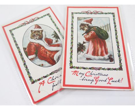 Louis Wain, Ettlinger 5376 Father Christmas   (2)