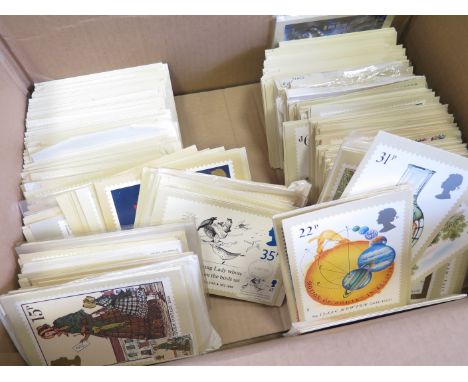GB PHQ cards, mainly unused, better noted, some with First Day and special cancels (approx 850)  