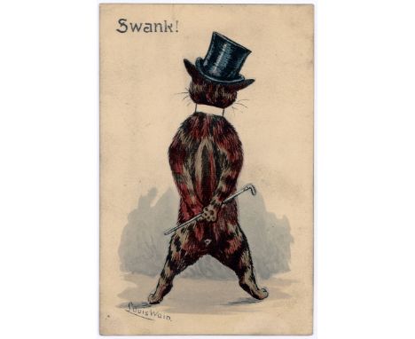 Louis Wain, novelty, Swank (missing metal tail   (1)