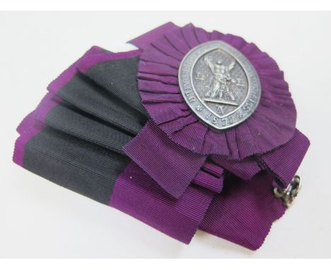 Lady Literate in Arts, St. Andrews University silver badge & sash