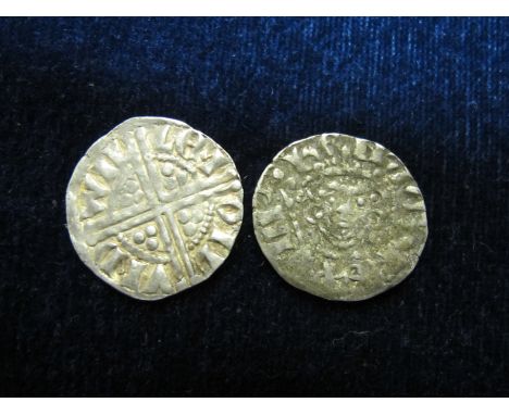 Henry III silver pennies, both with sceptre, first Ions of London, Class 5c, Spink 1369, Ex. Timeline, Dec.11, lot 232 part, 