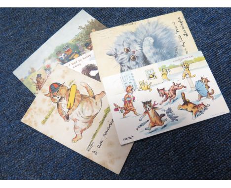 Louis Wain, small mixed collection   (5)