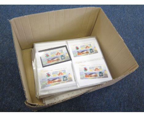 GB - large collection of very modern miniature sheets upto 2012 including Celebrating Northern Ireland, Lancaster & York, Roa