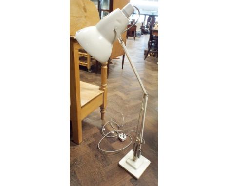 White angle poise desk lamp 