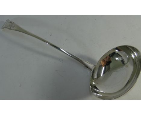 19th century Scottish silver ladle, Edinburgh marks 1798