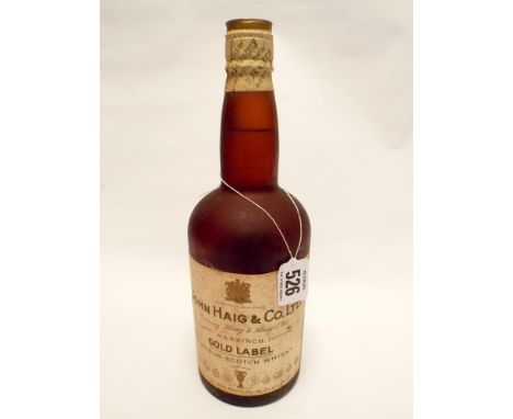 John Haig & Co Ltd Gold Label Liqueur Scotch Whisky By Appointment To The Late King George V 