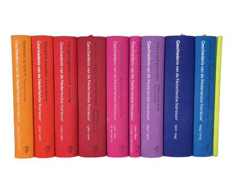 GELDERBLOM, A.J. &amp; A.M. MUSSCHOOT, red. Geschiedenis van de Nederlandse literatuur. Amst., 2006-2017. Complete in 10 vols