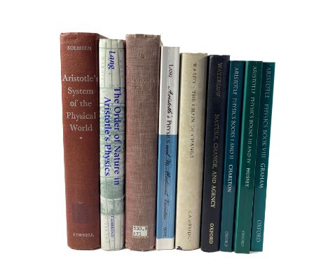 ARISTOTELES. Physics, Book I &amp; II; Book III &amp; IV; Book VIII. Ed. by W. Charlton, E. Hussey &amp; D. Graham. (1993-99)