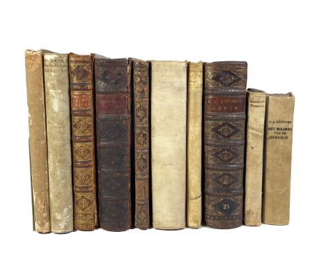 ZEEUS, J. Gedichten. Delft, 1721. W. 1 front., engr. ti-p., 7 full-p. engr. &amp; 33 engr. devices in the text. Cont. cf. w. 