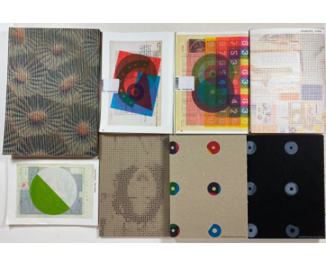 TYPOGRAPHY -- MARTENS, K. Reprint. - Prints. (2 copies, dif. cover). - Motion. - Re-printed matter. (2 variants). - Seoul Por