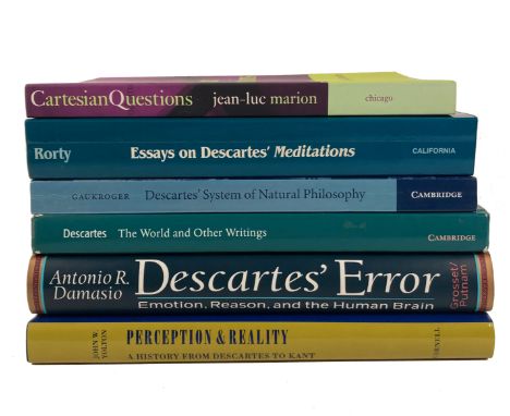 DESCARTES -- YOLTON, J.W. Perception &amp; Reality. A history from Descartes to Kant. (1996). Ocl. w. dust-j. -- A.R. DAMASIO
