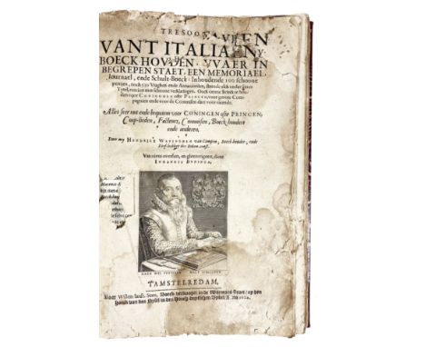 ACCOUNTING -- WANINGHEN, H. Tresoor van't Italiaens boeck-houden, waer in begrepen staet, een memoriael, Iournael, ende Schul