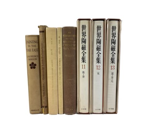 CHINA - JAPAN -- SATO, M., (a.o.). Sui and T'ang dynasties. - G. HASEBE, (a.o.). Sung Dynasty. - T. MIKAMI, (a.o.). Liao, Chi
