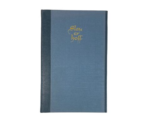 PROP, SER J.L. -- SLAUERHOFF, J. Zeven nagelaten gedichten. (Samengest. &amp; verz. d. K. Lekkerkerker). Terhorst, Ser J.L. P