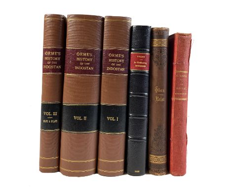 INDIA -- ORME, R. A History of the military transactions of the British Nation in Indostan, from the year MDCCXLV. To which i