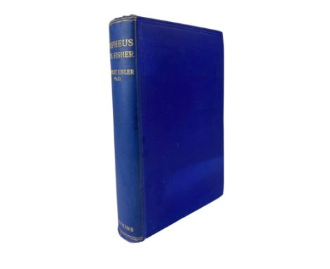 EISLER, R. Orpheus — The fisher. Comparative studies in orphic and early Christian cult symbolism. Lond., 1921. xviii, 302 pp