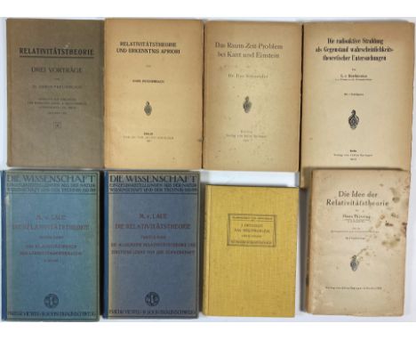 FREUNDLICH, E. Relativitätstheorie. Drei Vorträge gehalten auf Einladung der Badischen Anilin- &amp; Soda-Fabrik in Ludwigsha