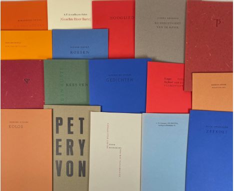 PROP, SER J.L. -- STORNI, A. Gedichten. Gekozen en vert. d. L.Th. Lehmann. (2010). Owrps. Printed in 65 numb. copies. -- K. F