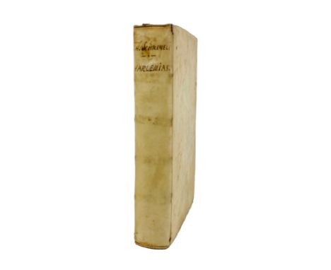 HAARLEM -- SCHREVELIUS, T. Harlemias, ofte, om beter te seggen, De eerste stichtinghe der Stadt Haerlem, (...). Haarlem, T. F