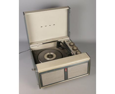 A Bush SRP41 record player with Monarch turntable.