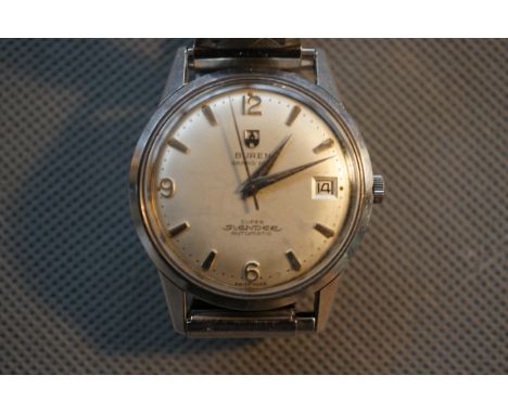 Vintage Buren Grand Prix Super Slender Automatic Gents Wristwatch (Currently Ticking but not guaranteed for accuracy)