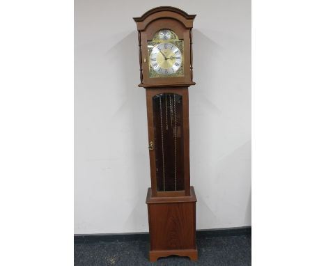 A Tempus Fugit longcase clock 