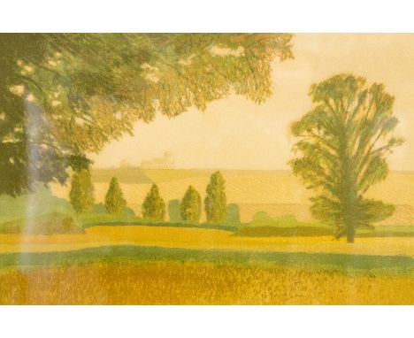 Michael Carlo (b.1945), Summer, screenprint, signed and numbered 41 of 150, dated 1982, 26cm x 39cm, framedNote: Christie's C