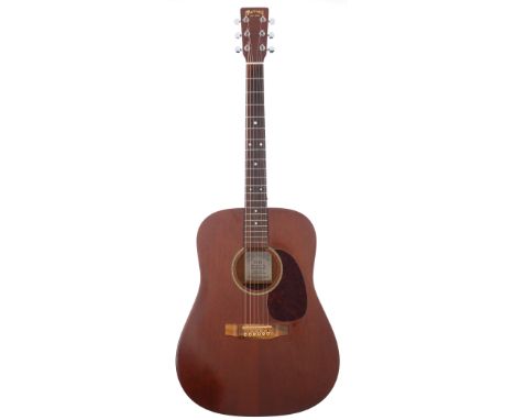 1999 C.F. Martin D-15 Mahogany Top Dreadnought acoustic&nbsp;guitar, made in USA, ser. no. 6xxxx0; Body: mahogany, light mark
