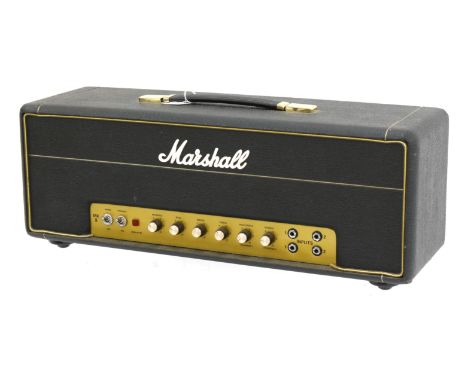 Boon Gould (Level 42) - Marshall 1959 Super Lead MKII Reissue guitar amplifier head, made in England, circa 1992,&nbsp;ser. n