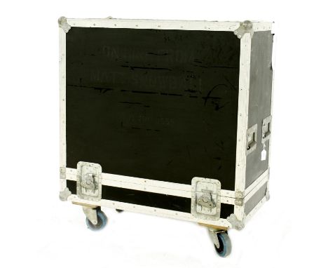 The Alarm - heavy duty flight case on wheels suitable for a 4 x 12 speaker cabinet  ** Used by The Alarm to house touring spe