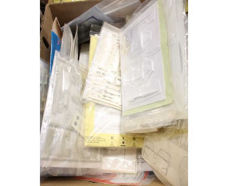 A Walsh Models and other various scale bagged unused aircraft plastic kits, most with instructions, to include Prototype Figh