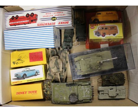 A small quantity of various boxed and loose diecast to include Atlas Editions Dinky Toys Leyland Octopus tanker Esso, etc