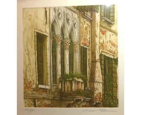 Simone Walsh - Funny Fish, lithograph; one other by the artist - Guiding lights; together with various contemporary artworks 