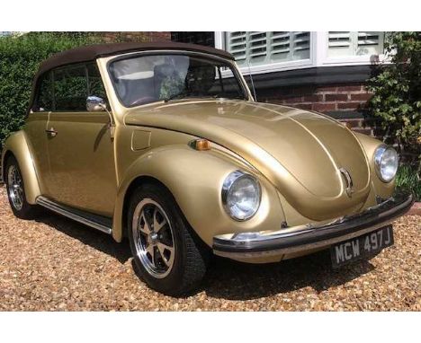 Registration No: MCW 497J Chassis No: 1512201072 MOT: ExemptGenuine Karmann Beetle CabrioletExtensive restoration c.2012/1013