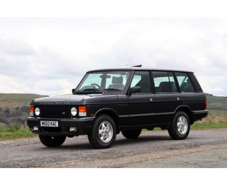 Registration No: M502 KAC Chassis No: SALLHBM33MA655493 MOT: April 2025Formerly part of a 28-strong, private Range Rover coll