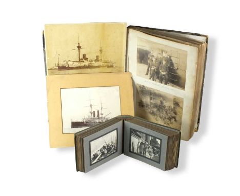 Two photograph albums, Ottoman, Greek and African interest, compiled by Engineer Lieutenant Herbert W Harristhe first album l