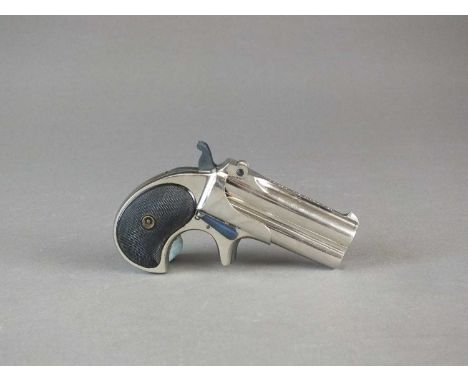 A Remington Arms Co. Model 95 Over-Under. 41 rimfire derringer pistolcirca 1911-30fourth model, with 3" barrel, raised sighti