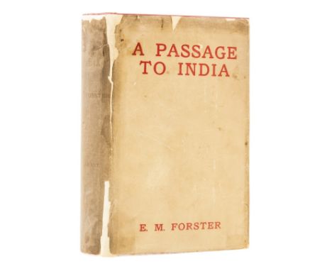 Forster (E.M.) A Passage to India, first edition, bookplate to pastedown, very light fore-edge spotting, original cloth, very